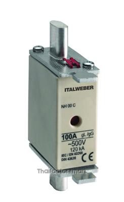 NH blade type fuses, Blade type fuse NH-00 - Type: standard - Curve: gG ...