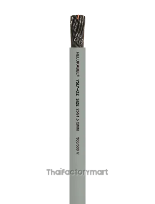 flexible control cable, oil resistant YSLY-OZ 2X0,5 SQ.MM