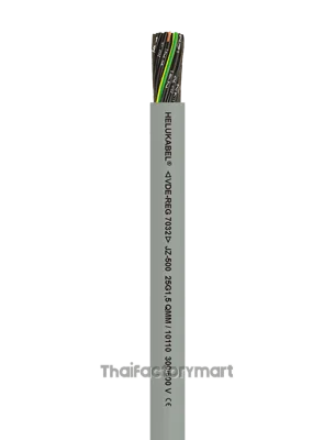 10001 : JZ-500, 2 x 0,5 sq.mm HELUKABEL JZ-500 Flexible Control Cables