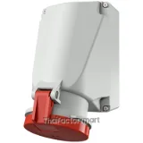 MENNEKES 1141A ปลั๊กตัวเมียติดผนัง เข้าสายด้าน บน-ล่าง (3P+E) 63A 400V IP44 รูปที่ 1
