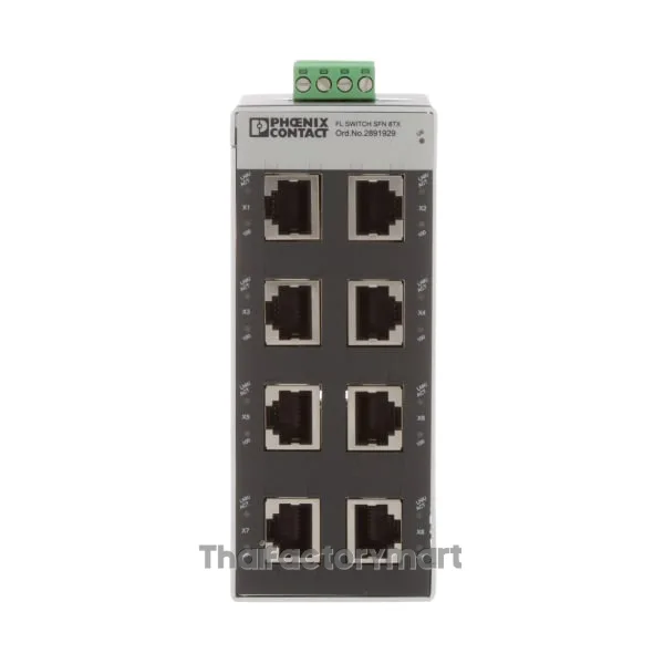 Ethernet Switch, RJ45 Ports 8, 100Mbps, Unmanaged รูปที่ 2