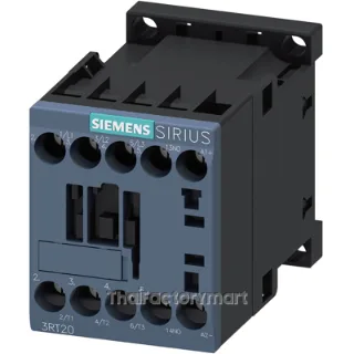 3RT2018-1FB41, power contactor, AC-3e/AC-3, 16 A, 7.5 kW / 400 V, 3-pole, 230 V AC, 50/60 Hz, auxiliary contacts: 1 NO, spring-loaded terminal
