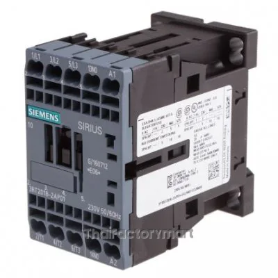 3RT2018-2AP01, Contactor 4NO 230V 16A 7.5kW รูปที่ 2