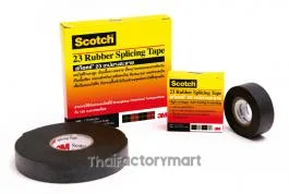 สก๊อตเบอร์ 23 เทปพันไฟฟ้าแรงสูง/ เทปพันละลาย 3/4 นิ้ว x 6 ฟุต - SCOTCH? NO. 23 RUBBER SPLICING TAPE, SIZE 3/4 IN X 6 FT