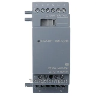 LOGO! 8 DM8 12/24R Expansion Module 4 Digital / 4 Relay 28.8V
