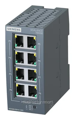 Ethernet Switch, RJ45 Ports 8, 100Mbps, Unmanaged