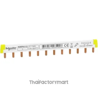 Acti9 - comb busbar - 1L - 18 mm pitch - 12 modules - 100A