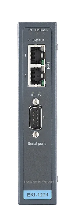 1-port Modbus Gateway w/ Redundant Ethernet Ports; -10~60C