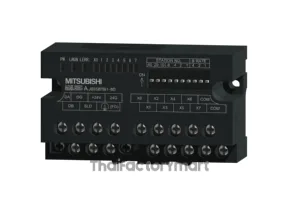 Mitsubishi AJ65SBTB1-8D, CC-Link compact I/O module; 8 Inputs, DC sink/source logic, screw term block
