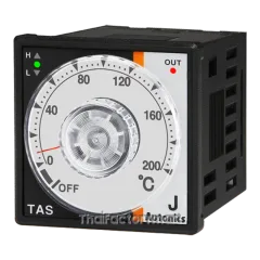 Temperature Controller, 1/16 DIN, Analog, PID Control, Relay Output, J Thermocouple, 32 to 572 F, 100-240 VAC