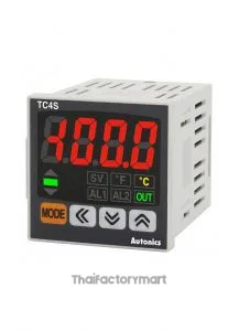 Temperature Controller, 1/16DIN, Single display 4 Digit, PID Control, Relay and SSR Output, No Alarm Output, 100-240 VAC