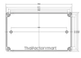 BOXCO-Plastic S-Series,IP66/67,ABS(150*250*100mm.) รูปที่ 2
