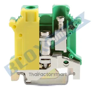 BLOXCONNECT FJ16N/D Ground Terminal Block, Screw, 16 mm²