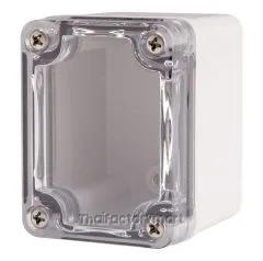 Enclosure Lift Off Cover PC Clear 1.97×2.56×2.17"