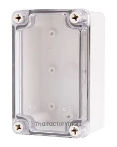 Enclosure Lift Off Cover PC Clear 3.15×5.12×2.76"