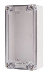 Enclosure Lift Off Cover PC Clear 3.15×6.30×2.17"