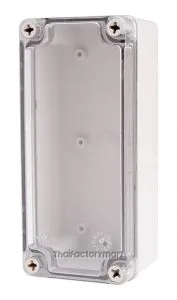 Enclosure Lift Off Cover ABS Clear 3.15×7.09×2.76"
