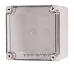 Enclosure Lift Off Cover PC Clear 4.92×4.92×2.95"