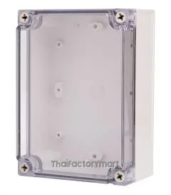 Enclosure Lift Off Cover PC Clear 4.92×6.89×2.95"