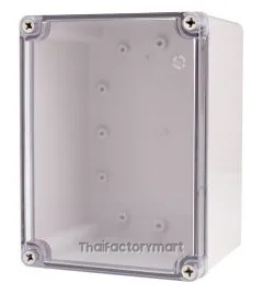 Enclosure Lift Off Cover ABS Clear 5.91×7.87×5.12"