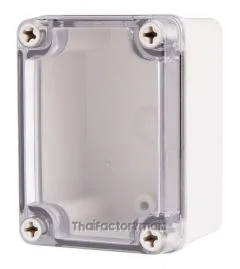 Enclosure Lift Off Cover PC Clear 5.51×9.06×3.74"