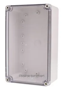 Enclosure Lift Off Cover ABS Clear 5.91×9.84×3.94"