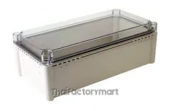 Enclosure Lift Off Cover ABS Clr 7.48×14.96×5.12"
