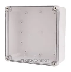 Enclosure Lift Off Cover PC Clear 7.87×7.87×3.94"