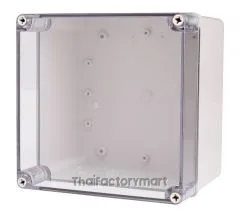 Enclosure Lift Off Cover PC Clear 7.87×7.87×6.30"