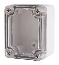 Enclosure Lift Off Cover PC Clear 1.97×2.56×1.77"