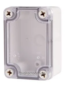 Enclosure Lift Off Cover ABS Clear 2.56×3.74×2.17"