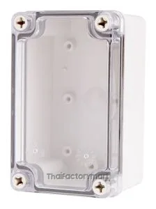 Enclosure Lift Off Cover ABS Clear 3.15×5.12×2.76"