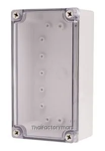 Enclosure Lift Off Cover ABS Clear 3.94×7.28×2.76"