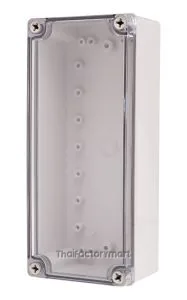 Enclosure Lift Off Cover ABS Clear 3.94×9.06×2.76"