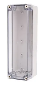 Enclosure Lift Off Cover ABS Clear 3.15×9.84×3.35"