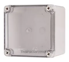 Enclosure Lift Off Cover ABS Clear 4.92×4.92×3.94"