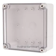 Enclosure Lift Off Cover ABS Clear 5.91×5.91×2.95"