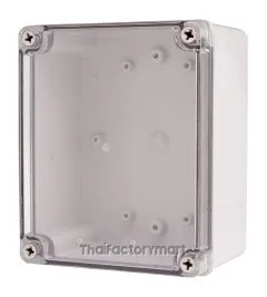 Enclosure Lift Off Cover ABS Clear 5.51×6.69×3.74"