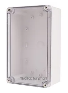 Enclosure Lift Off Cover ABS Clear 5.51×9.06×3.74"