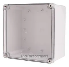 Enclosure Lift Off Cover ABS Clear 7.87×7.87×5.12"