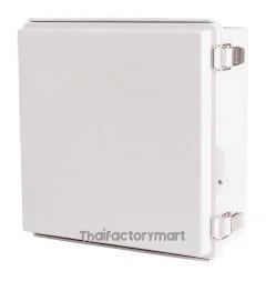 Enclosure, Hinge/Latch, ABS Gray 11.02×11.02×5.12"