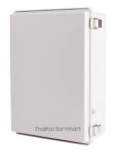 Enclosure, Hinge/Latch, ABS Gray 11.02×14.96×5.12"