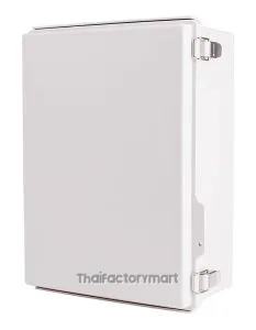 Enclosure, Hinge/Latch, PC Gray, 11.81×15.75×5.91"