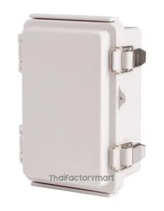 Enclosure, Hinge/Latch, PC Gray, 3.94×5.91×2.76"