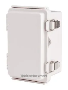 Enclosure, Hinge/Latch, PC Gray, 3.94×5.91×3.35"
