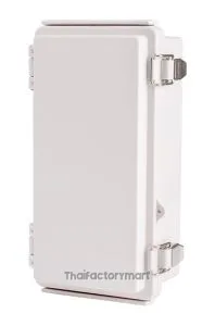 Enclosure, Hinge/Latch, ABS Gray, 4.33×8.27×2.95"