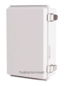 Enclosure, Hinge/Latch, PC Gray, 7.48×11.02×5.51"
