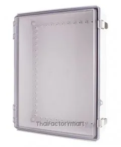 Enclosure, Hinge/Latch, PC Clear 13.78×17.72×4.72"