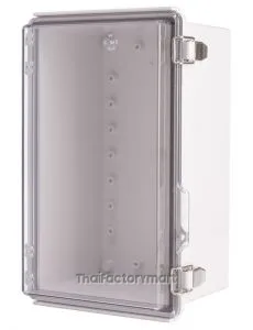 Enclosure, Hinge/Latch, PC Clear, 6.30×10.24×5.12"