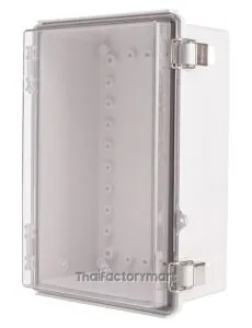 Enclosure, Hinge/Latch, PC Clear, 7.87×11.81×5.12"